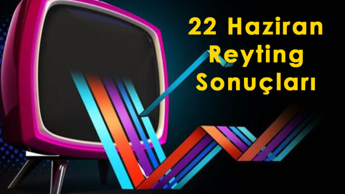 22 haziran reyting sonuçları