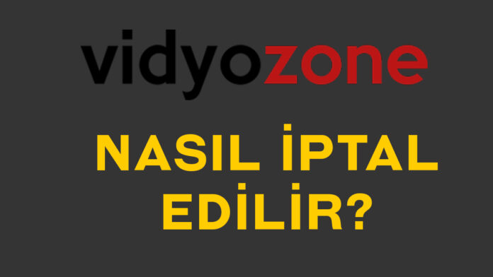 vodefone vidyozone iptal etme